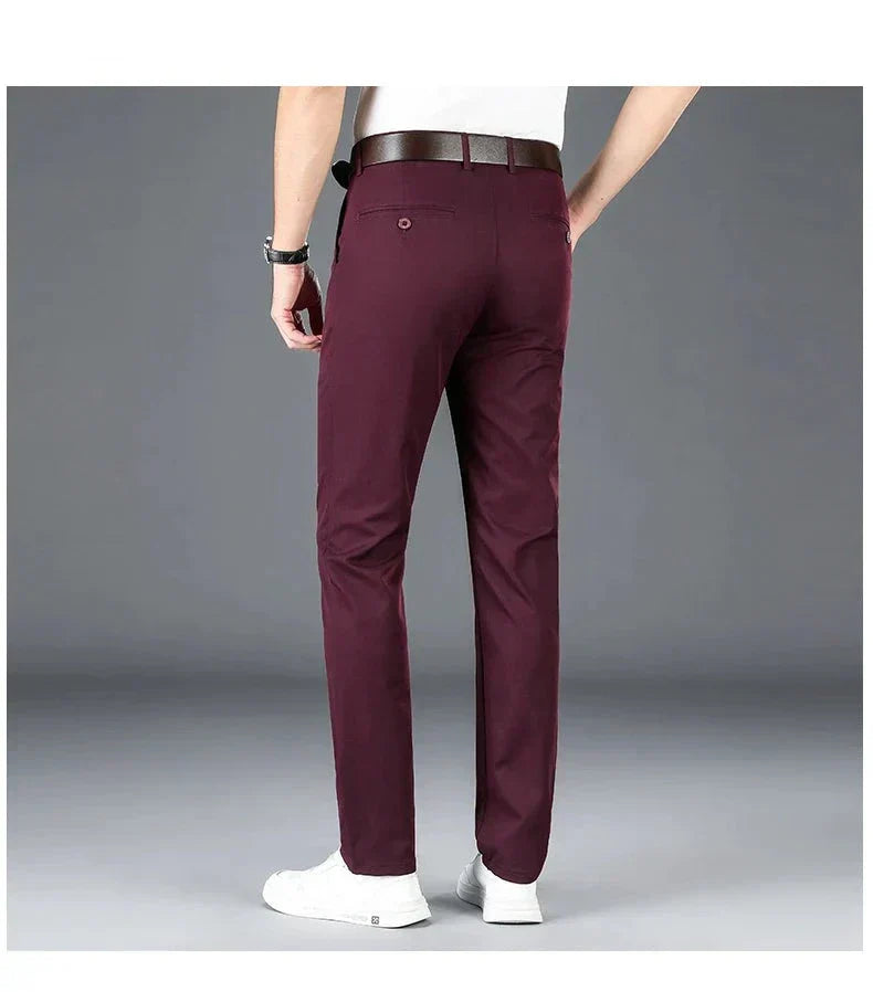 Rudolf | Tailored Slim Fit Trousers for Men