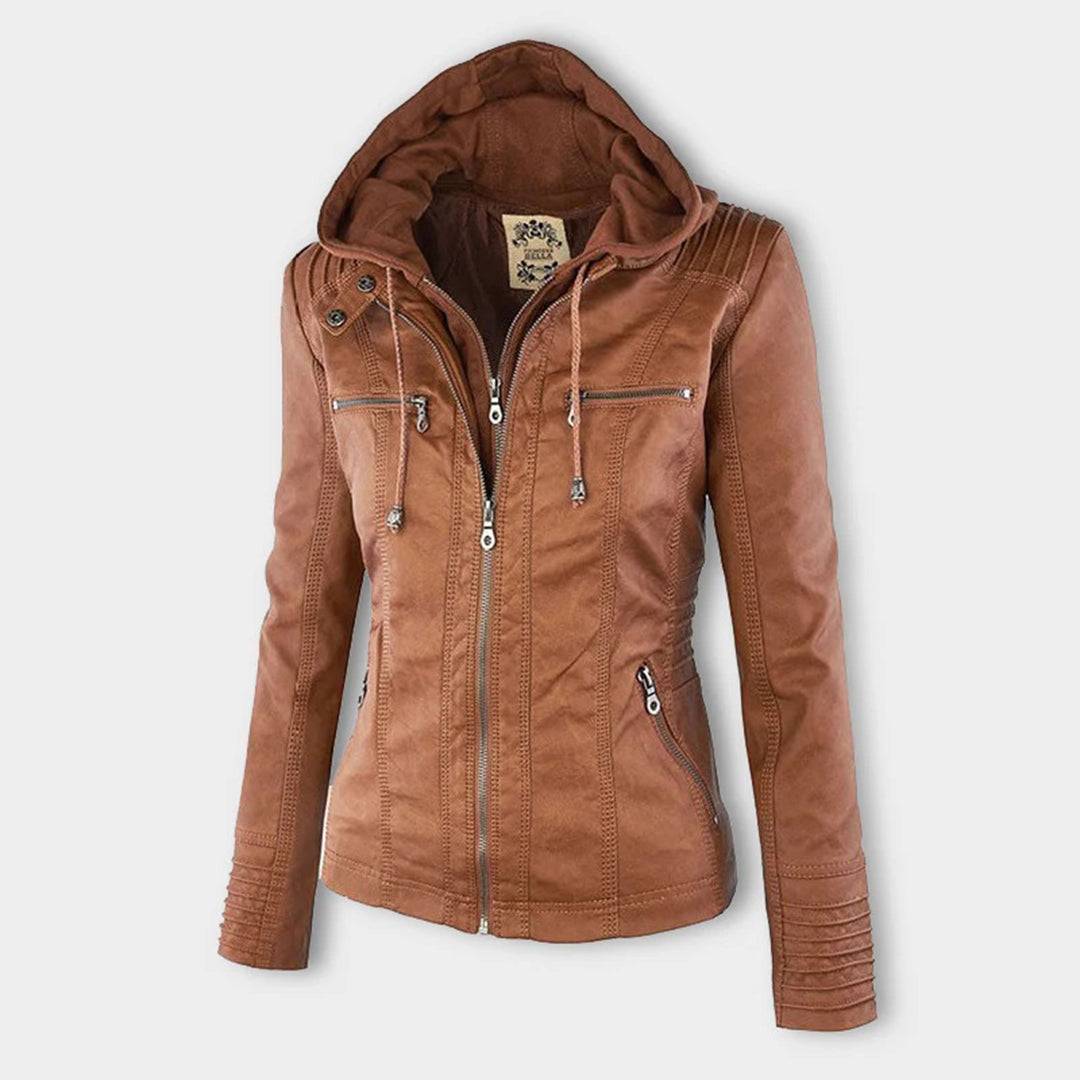 Monika™ | Robust and Elegant Leather Jacket