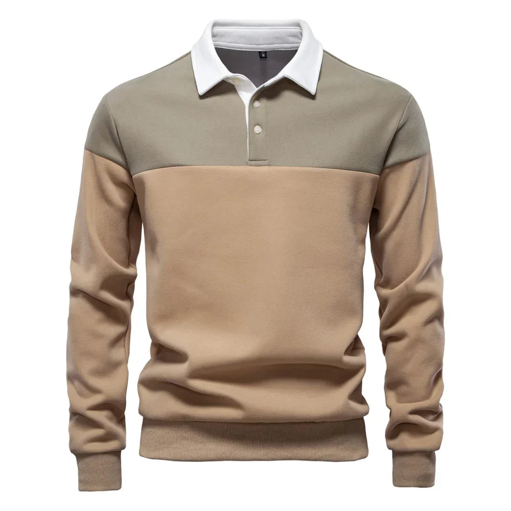 Premium & Casual Long Sleeve Polo Shirt