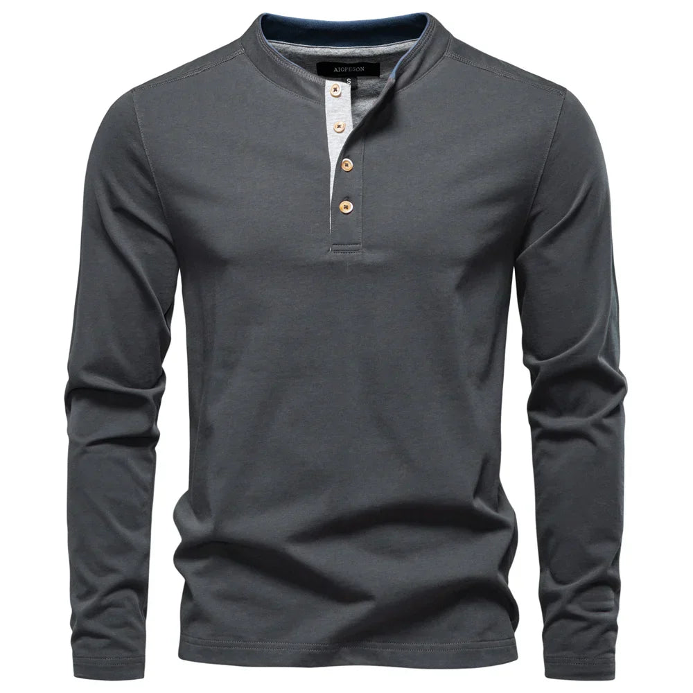 Henley™ | Men's Long Sleeve Shirt