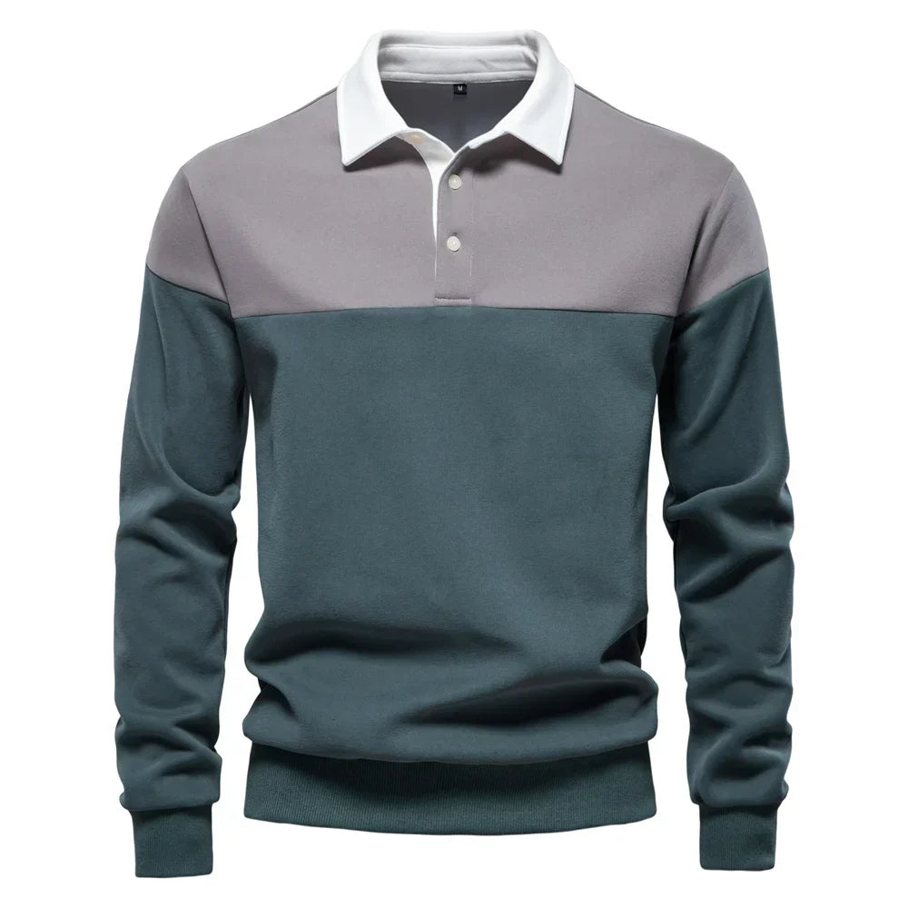 Premium & Casual Long Sleeve Polo Shirt