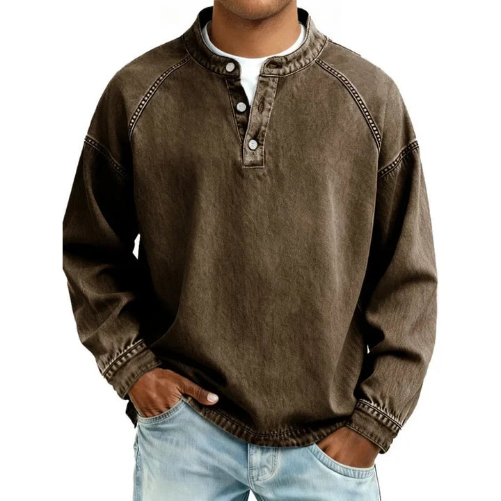 Beeckhoven™ | Vintage Men's Shirt with Buttons